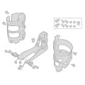 Zestaw montażowy Vision TriMax Rear Hydration Hardware