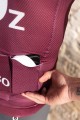 Koszulka kolarska Raso Zero Zip, fioletowa