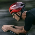 Kask rowerowy KASK Nirvana Wiśniowo-czerwony.webp