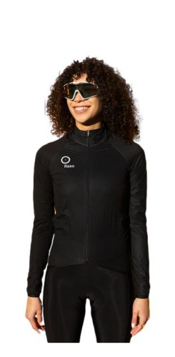 Kurtka kolarska Raso Wodoodporna Ultralight, czarna, damska_3.jpeg