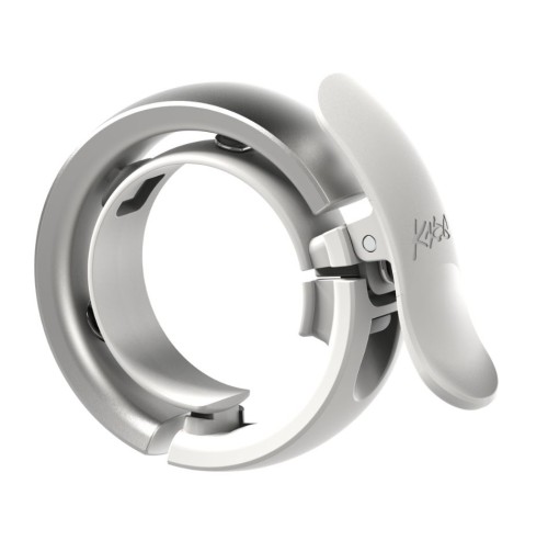 Dzwonek rowerowy Knog Oi Prima Szary/Primer Duży