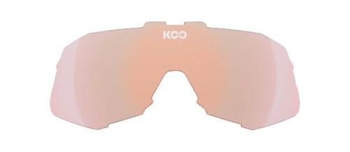 Soczewki okularów KOO Demos Różowe lustrzane