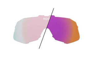 Soczewki okularów KOO Demos Fuksjowe fotochromowe lustrzane