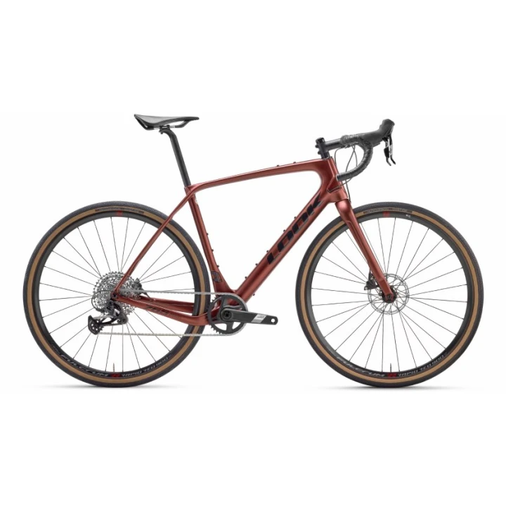 Rower gravelowy Look 2024/25 765 Gravel Red Dust Mettalic Satin, Apex, Fulcrum