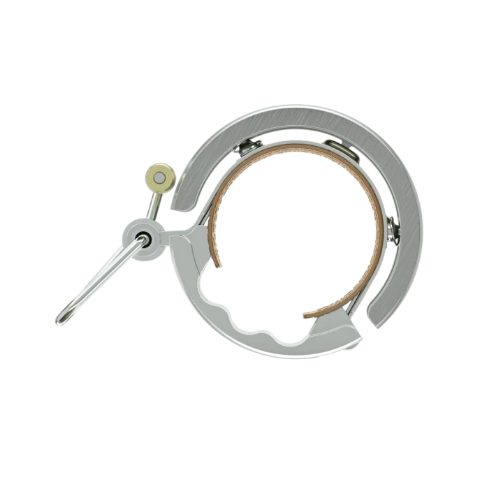 Dzwonek rowerowy Knog Oi Luxe Srebrny_4.webp