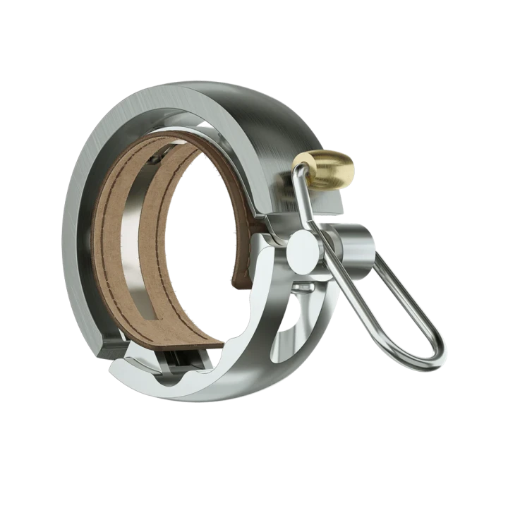 Dzwonek rowerowy Knog Oi Luxe Srebrny_Duży.webp