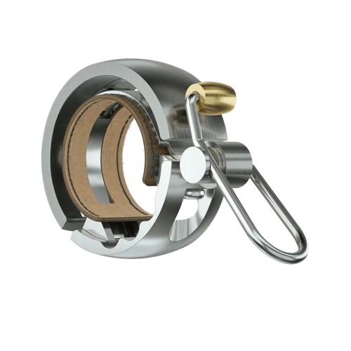 Dzwonek rowerowy Knog Oi Luxe Srebrny_Mały.webp
