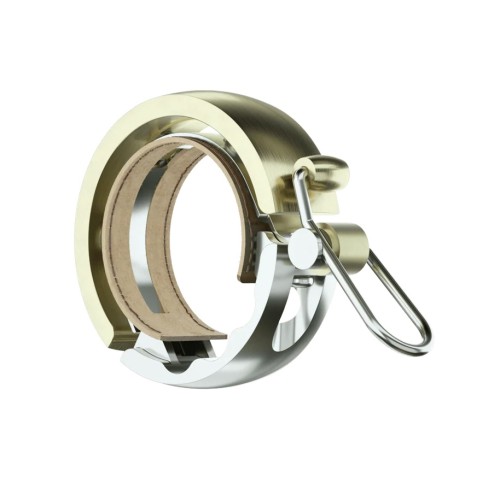 Dzwonek rowerowy Knog Oi Luxe Mosiężny Duży