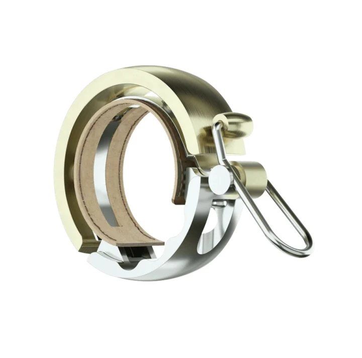 Dzwonek rowerowy Knog Oi Luxe Mosiężny Duży