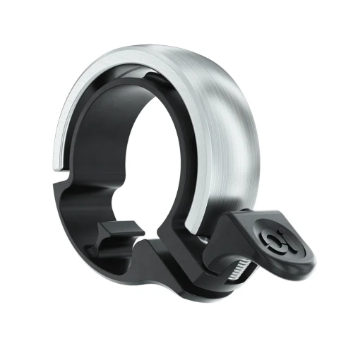 Dzwonek rowerowy Knog Oi Classic Srebrny_Duży.webp