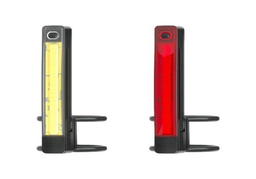 Zestaw lampek rowerowych/do biegania Knog Plus Twinpack