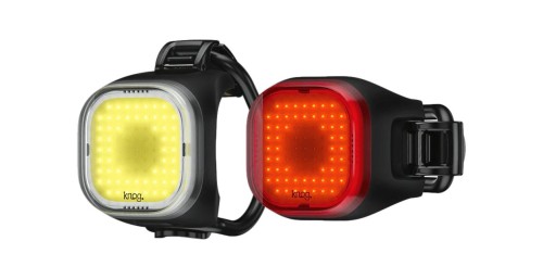 Zestaw lampek rowerowych Knog Blinder Mini Square