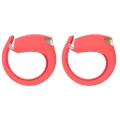 Zestaw lampek rowerowych Knog Frog Czerwone_4.webp