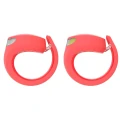 Zestaw lampek rowerowych Knog Frog Czerwone_1.webp