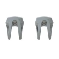 Zestaw lampek rowerowych Knog Frog Szare_3.webp