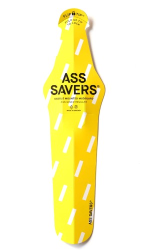 Błotnik rowerowy Ass Savers Regular Bold Rain Żółty