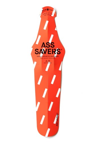 Błotnik rowerowy Ass Savers Regular Bold Rain Czerwony