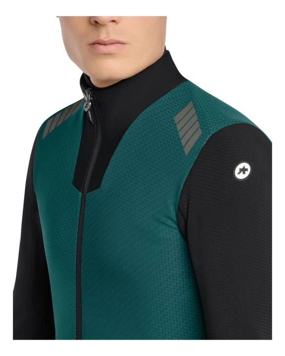 Kurtka zimowa kolarska Assos MILLE GT EISENHERZ Ultraz Winter S11 Jacket Foundation Green_7.jpeg