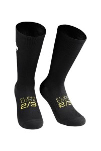 Skarpety kolarskie Assos P1 Spring/Fall Socks Black Series