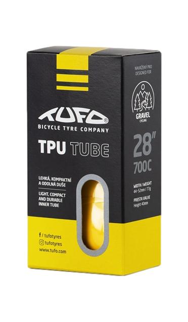 Dętka Tufo Gravel TPU 700c, 34/52 mm, Presta 60mm