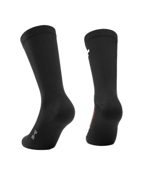 Skarpety kolarskie Assos RS Targa Black