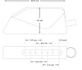 Torba na ramę Apidura Racing Bolt-On Top Tube Pack 1L