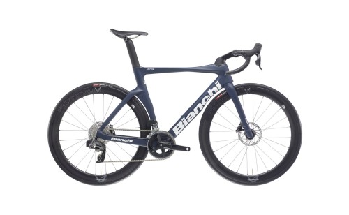 Rower szosowy Bianchi Oltre Comp, Ultegra Di2, Blue-Grey/Off White