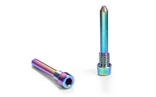 Śruby tytanowe AbsoluteBlack okładzin hamulcowych Shimano PVD Rainbow