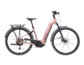 Rower elektryczny Bianchi T-Tronik C 8.2, Deore , Rose Metallic/Bordeaux