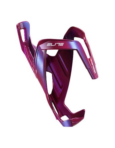 Koszyk na bidon Elite Vico Carbon Glam Czerwony metalik