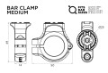 Uchwyt Quad Lock 360 Base Bar Clamp Medium.jpg