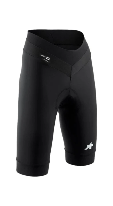 Spodenki kolarskie damskie Assos UMA GT S11 Half Shorts Black Series - Long_6.jpeg
