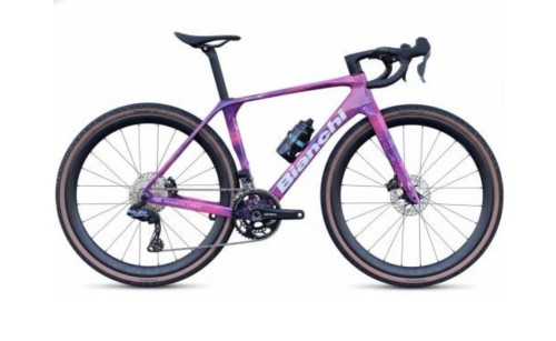 Bianchi gravelowy Bianchi Impulso RC, GRX 825 Di2, Officina Upcharge/Miami Drip