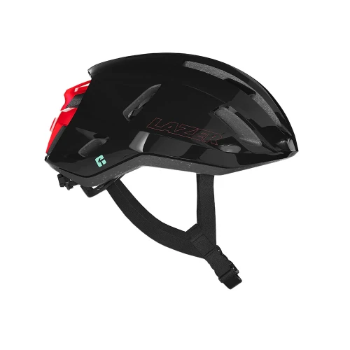 Kask rowerowy Lazer Sphere Czarno-czerwony_1.webp
