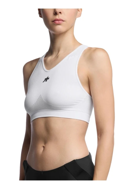 Bielizna damska:biustonosz sportowy Assos Cropped Tank P1 Skin Layer White Series_2.jpeg