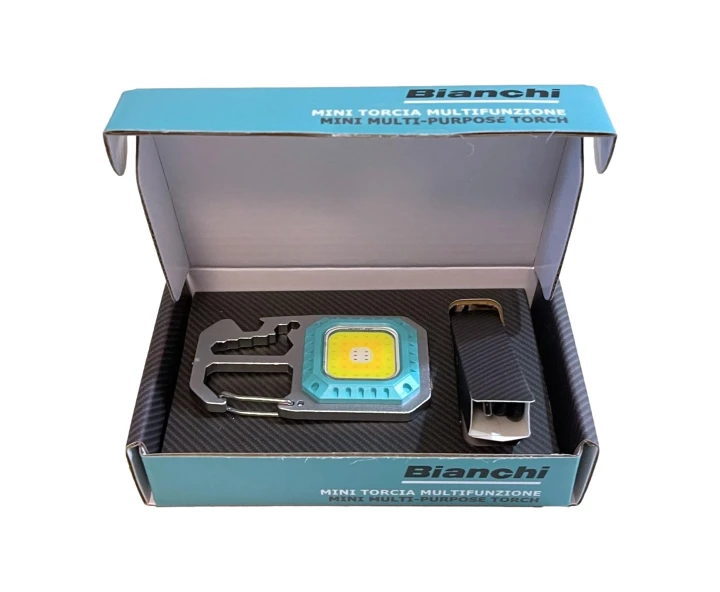 Latarka_multitool Bianchi Mini Multitool Light