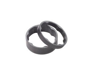 Podkładka dystansowa sterów Pinarello Round Spacer Carbon, 10mm, połysk