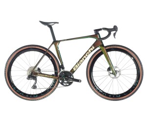 Bianchi gravelowy Bianchi Impulso RC, GRX 825 Di2, Raudibotn Camo/Sand Full Glossy