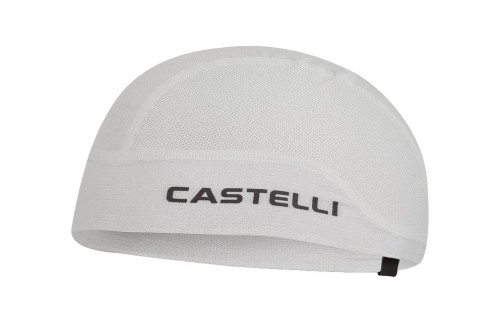 Czapka kolarska pod kask Castelli Summer Skullcap Biała.jpeg