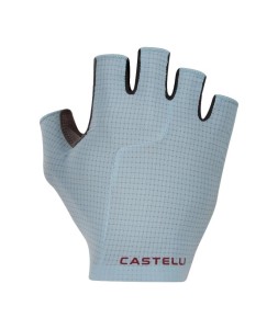 Rękawiczki kolarskie Castelli Premio Evo Biało-błękitne/Winter sky