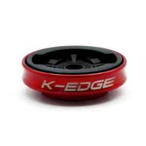 Uchwyt na licznik K-Edge Gravity Top Cap Garmin Czerwony