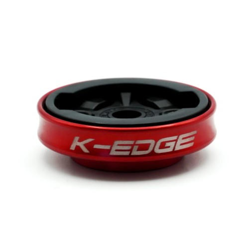 Uchwyt na licznik K-Edge Gravity Cap Garmin Czerwony.jpg