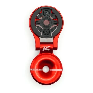 Uchwyt na licznik K-Edge Race Stem + Top Cap Garmin Czerwony