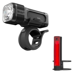 Zestaw lampek rowerowych Knog Blinder 400 & Plus Twinpack