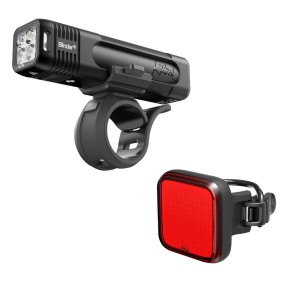 Zestaw lampek rowerowych Knog Blinder 1000 & Blinder Square Twinpack