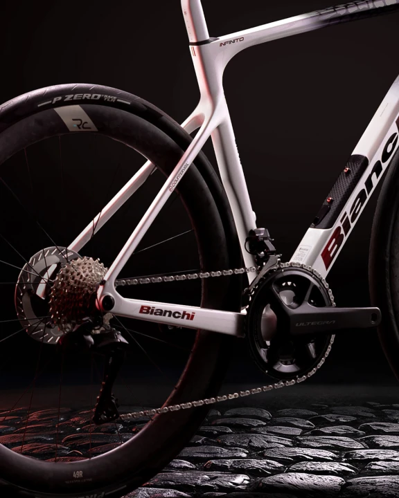 Rower szosowy Bianchi Infinito Paris Roubaix Edition, Ultegra 4iiii, RC 49R_9.jpg