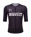 Koszulka kolarska Santini:Pirelli Sport Club Fast Czarna_3.jpg