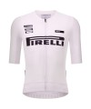Koszulka kolarska Santini:Pirelli Sport Club Fast Biała_3.jpg