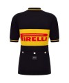 Koszulka kolarska Santini:Pirelli Sport Club Wool Czarna_1.jpg