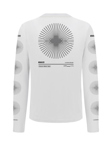 Bluza Santini:Pirelli Sport Club Wheel Biała_2.jpg